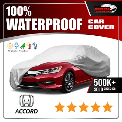 Fits Honda Accord Sedan 2013-2017 CAR COVER - 100% Waterproof 100% Breathable - Image 1 of 4