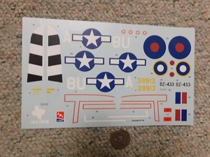 AMT Ertl decals 1/48 A-20J Havoc Maxine S32 - Picture 1 of 1
