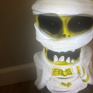 Blow Mold 2023 Target Halloween Hyde Eek Mummy Ground Breaker Light Up LED NWT - Picture 1 of 13