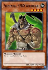 Elemental HERO Wildheart 1st Edition Yu-Gi-Oh! Card [SDHS-EN011]