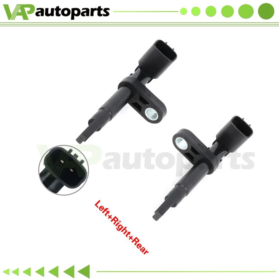 Fits 2008 09 10-14 Lexus IS F Pair Rear ABS Wheel Speed Sensor Left & Right Side Foto 1 de 4