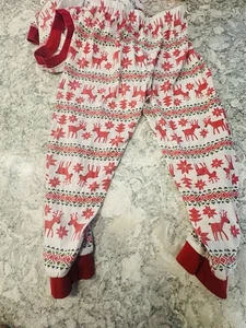 Christmas Reindeer Pjs Size 7-8. - Picture 1 of 3