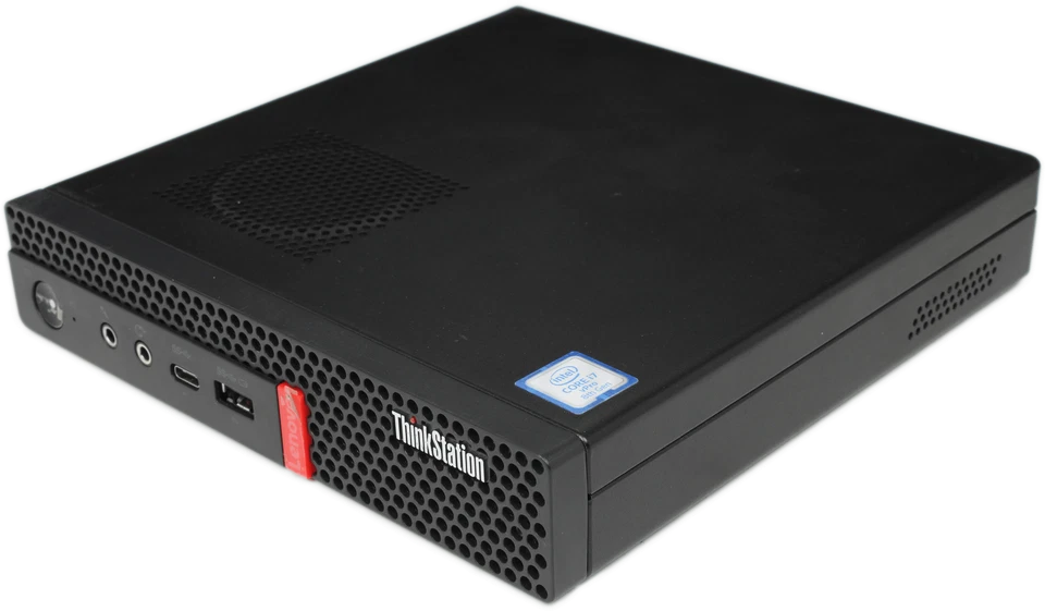 Lenovo ThinkStation P330 Tiny - i7-8700 16GB RAM 256GB SSD + Wifi + Win11 + PSU - Image 1 of 4