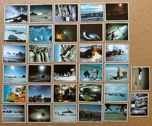 Antarctic Adventure 1972 Sanatorio Salud Completo 30 Tarjetas Polo Sur, Polar - Imagen 1 de 2