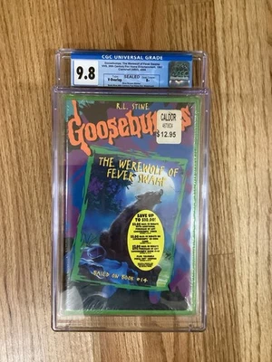 Goosebumps The Werewolf Of fever Swamp CGC Graded 9.8 SEALED B+ Clamshell Rare - Image 1 of 2