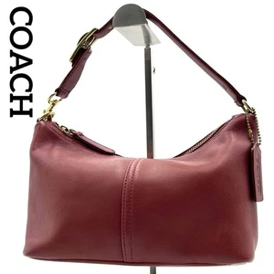 Borsa a tracolla COACH OLD ottime condizioni borsa vintage 9596 pelle 27a - Foto 1 di 12