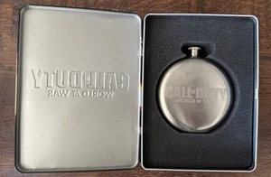 Call Of Duty World At War Edición Limitada Lata con Cantimplora Frasco Metal Sin Juego - Imagen 1 de 5