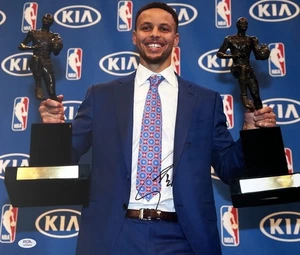 Stephen Curry Golden State Warriors Autograph Signed 16x20 Photo! Psa Coa  - Picture 1 of 4