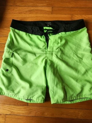 Bañador Old Navy para hombre verde neón talla XL Foto 1 de 3