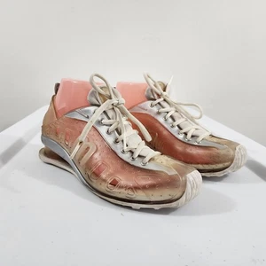 Vintage Melissa Clear Jelly Sneakers Y2K Keilabsatz Schnürung weiß Damen US 8 EUR 37 - Bild 1 von 23