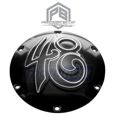Precision Billet Sportster 48 Billet Derby Cover for 2009-2012 Harley jm Foto 1 de 4