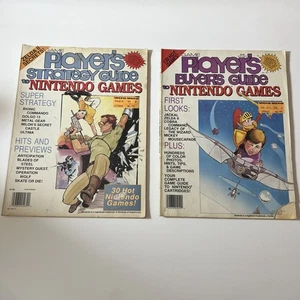 Game Player's Nintendo Buyer's Guide Vol. 1 & 2 #1 VG+ Games Magazine 1988 Lot - Picture 1 of 10