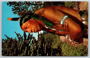 1958 St George, UT Postcard - Traditional Indigenous Attire - Picture 1 of 2