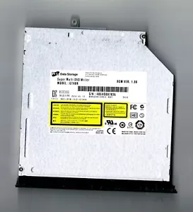 Hitachi-LG (H-L) GTA0N DVD-RW Drive SATA 12.7 mm. with Bezel - Picture 1 of 2