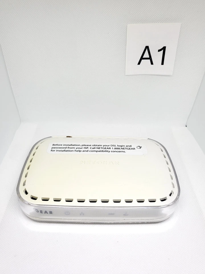 Netgear Broadband ADSL2 + Modem DSL DM111PSP White - Image 1 of 4