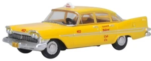 Oxford 87PS59002 Plymouth Belvedere Sedan Yellow Cab California 1/87 - Picture 1 of 1