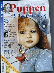 Zeitschrift PUPPEN & SPIELZEUG „Internationales Sammlermagazin“Heft 1/Januar2001 - Bild 1 von 16
