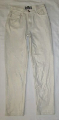 Versace Medusa металлический золотой отлива прямой эластичный джинсы женщин размер 29 x 29 - Изображение 1 из 4