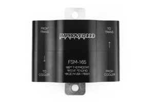 High-Flow Inline Oil Cooler Thermostat, 165°F - Picture 1 of 3