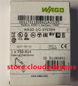 750-614 New WAGO 750-614 Potential Multiplication Module 750-614 - Picture 1 of 3