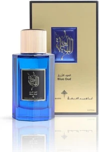 Blue Oud by Ibraheem Al Qurashi Perfume 100ml Spray - New in Box Fast Shipping - Picture 1 of 3