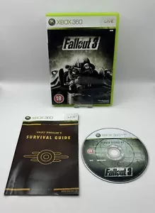 Fallout 3 (Xbox 360, 2008) Complete W/ Manual CIB VGC PAL Tested & Working - Picture 1 of 5