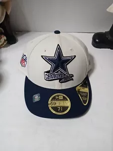 NUEVO 7 3/4 Dallas Cowboys New Era 2022 Sideline 59FIFTY Sombrero Ajustado - Imagen 1 de 5
