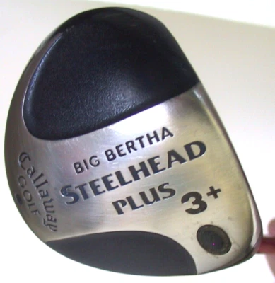 Callaway Steelhead Plus 3 Fairway Wood Fujikura Motore F1 (R)  GP Tour Wrap Grip - Image 1 of 4