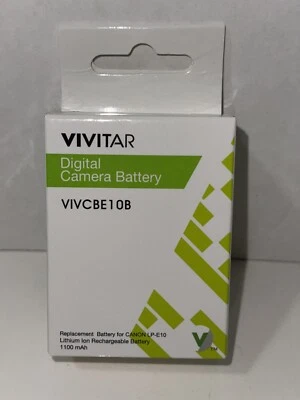 Vivitar Battery LP-E10 (Rebel T3,T5) Rechargeable Lithium Ion - EX - Image 1 of 3