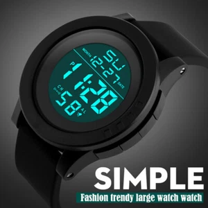 Men's LED Waterproof Digital Quartz Fashion Watch Military Sport Watch