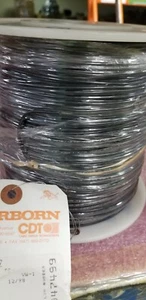 AWM 1015 24AWG (Solid) TC 105C 600V .032 PVC Wire Dearborn 782401-0Z 1000 ft NEW - Picture 1 of 4