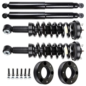 2" Front Leveling Kit Front Struts Rear Shocks For 2004-2008 Ford F-150 2WD - Picture 1 of 11