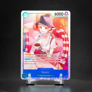 Nami OP11-054 SR Holo | A Fist of Divine Speed | Juego de cartas coleccionables de una pieza | Inglés casi nuevo 02 - Imagen 1 de 2