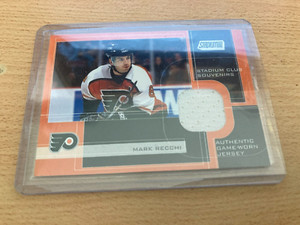 2001/02 TOPPS STADIUM CLUB SOUVENIRS JERSEY #SCS-MR Mark Recchi