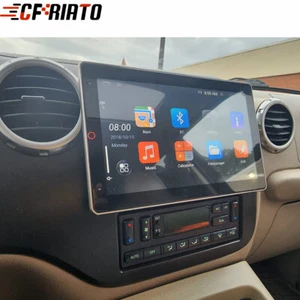 Double 2DIN Rotatable 10.1" Android 13 Touch Screen Car Stereo Radio GPS WIFI BT - Picture 1 of 17