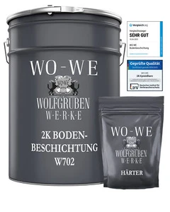 2K Garagenfarbe Epoxidharz Bodenbeschichtung Garagenboden Beton Farbe Bodenfarbe - Bild 1 von 27