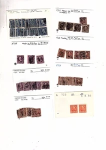 US Stamp Collection dealer cv $775.45 with and without triangles (mb26 - Picture 1 of 2