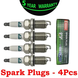 4 plug Set Denso IK20TT 4702 Iridium Spark Plugs Fit Audi Chery VW Jeep Subaru - Picture 1 of 24