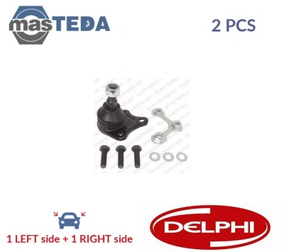 TC824 SUSPENSION BALL JOINT PAIR FRONT DELPHI 2PCS FOR VW GOLF IV,BORA - Image 1 of 4