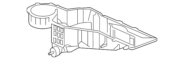 Genuine GM HVAC Heater Air Conditioning Evaporator and Blower Module 89023357 - Image 1 of 2