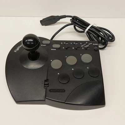 Asciiware Fighter Stick SG-6 6 Button Arcade JoyStick Controller Sega Genesis - Image 1 of 4