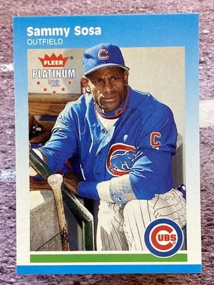 2002 Fleer Platinum Sammy Sosa #34 Chicago Cubs - Image 1 of 2
