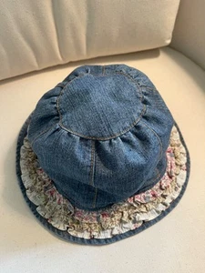 Gymboree Vintage Summer Bucket Hat Sz L/XL Girls 5-7 Years - Picture 1 of 4