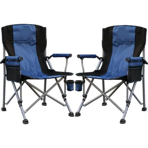 Camping Chair for Adults 2 Pack Heavy Duty Outdoor Patio Lawn Chairs Portable... - Picture 1 of 7