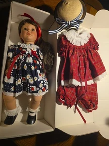 Susan Wakeen Doll  SOFT BODY Vinyl 20” BROWN HAIR BROWN EYES STRAWBERRY HOLIDAY  - Picture 1 of 13