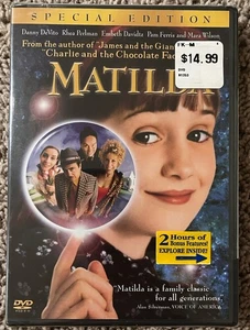 Matilda (DVD, 1996) Danny DeVito, Mara Wilson - Brand New!!! - Picture 1 of 2