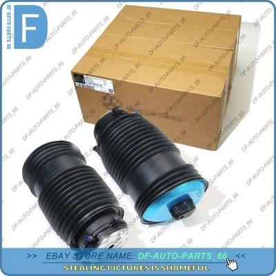 Par de bolsas de resorte de suspensión neumática trasera izquierda y derecha para Mercedes Clase C C205 W205 Foto 1 de 4