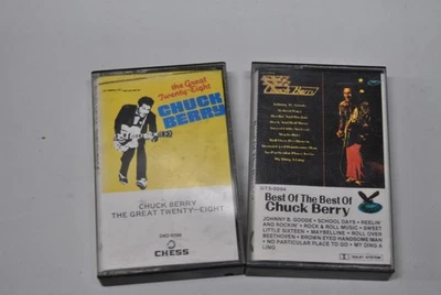 Set of TWO Chuck Berry The Great Twenty-Eight & Best Of The Best Cassette Tapes - Image 1 of 4