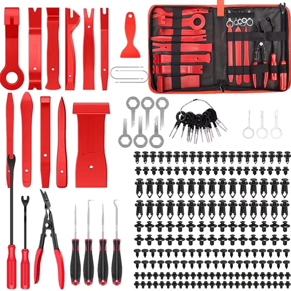 5/12/41/161/231PCS Auto Clip Pliers Car Interior Exterior Trim Pry Tool Set Gift - Image 1 of 4