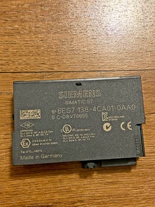 Siemens I/O Modul 6ES7138-4C401-0AA0 6ES71384C4010AA0 ET200S gebraucht + MwSt. - Bild 1 von 2